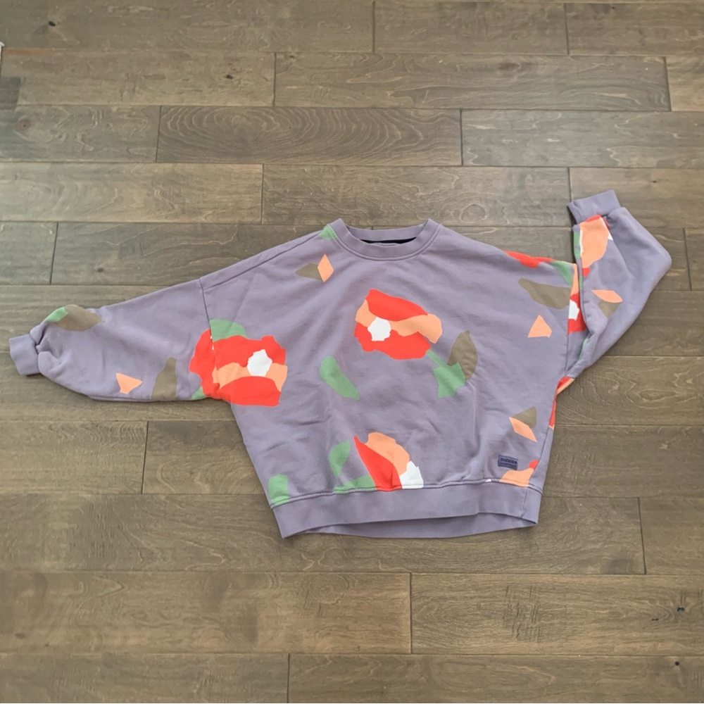 Maloja Sweatshirt Womens Small Lauenam 100% Organic Cotton